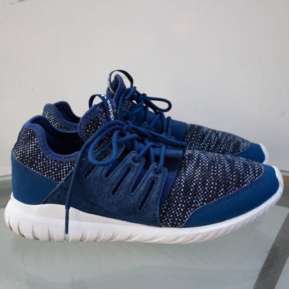 Adidas Tubular Radial Blue Training Shoe Men's Size 6